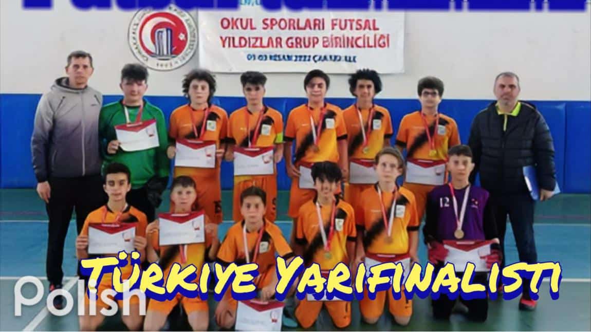 Futsal Takımımız Türkiye Yarıfinalisti 